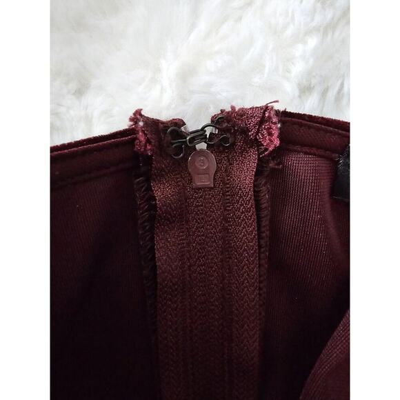 Privy Asymmetrical Purple Bodycon Sweetheart Velvet Witchy Dress Whimsigoth‎ L - Picture 10 of 11